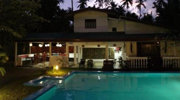 Vidisa Villas Hikkaduwa Exteriör bild
